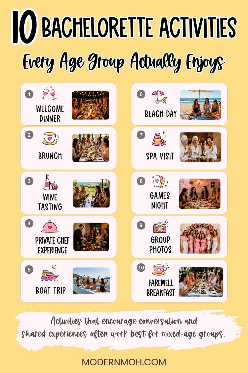 How to Plan a Mixed-Age Bachelorette Party Without Leaving Anyone Out
