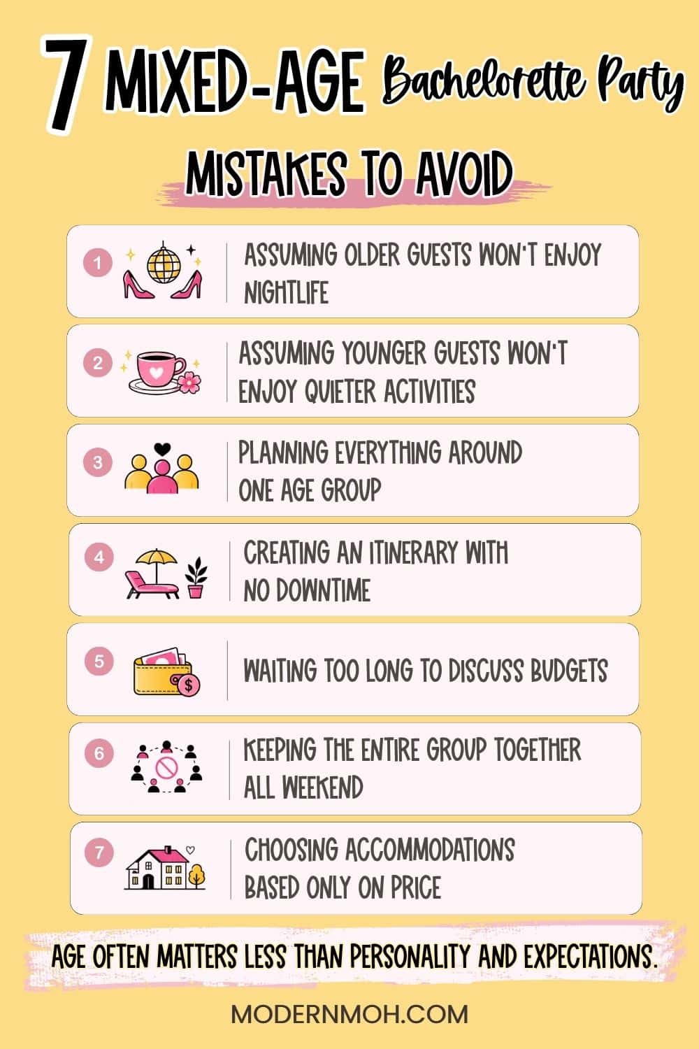 How to Plan a Mixed-Age Bachelorette Party Without Leaving Anyone Out