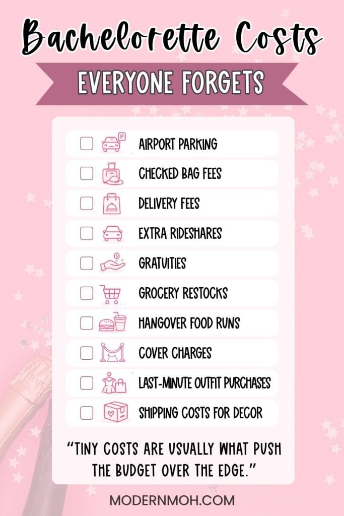 Bachelorette Costs Everyone Forgets