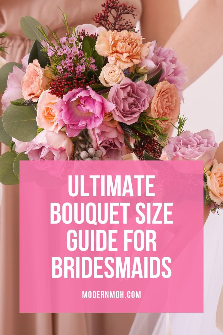 Bridesmaid Bouquet Size Guide: How Big Is Too Big?