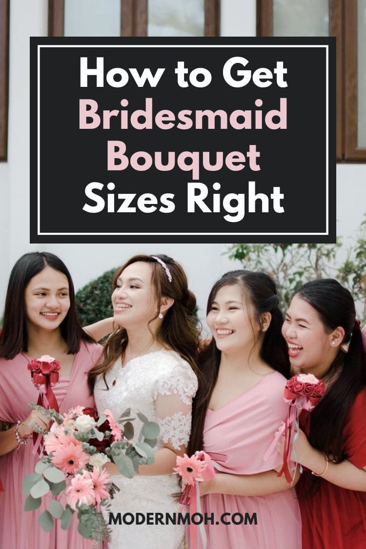 Bridesmaid Bouquet Size Guide: How Big Is Too Big?