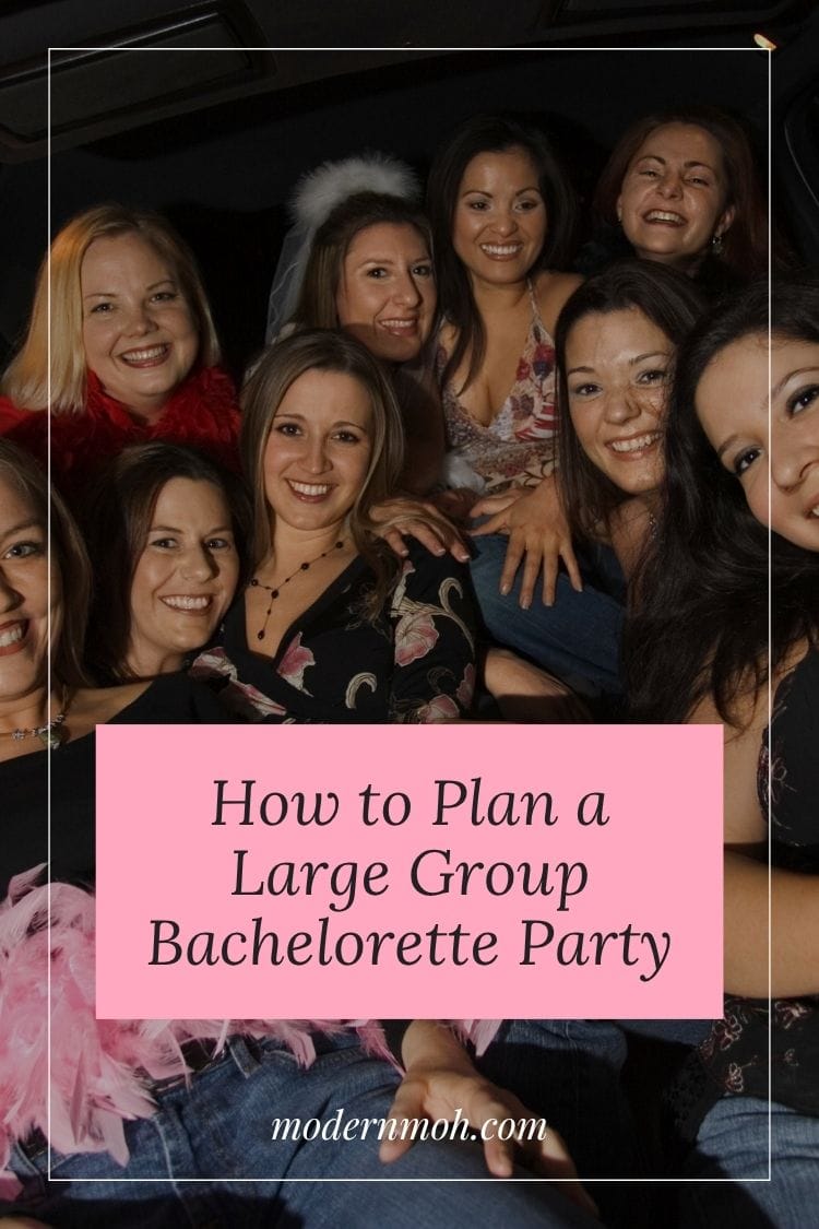 How to Plan a Bachelorette Party for a Large Group