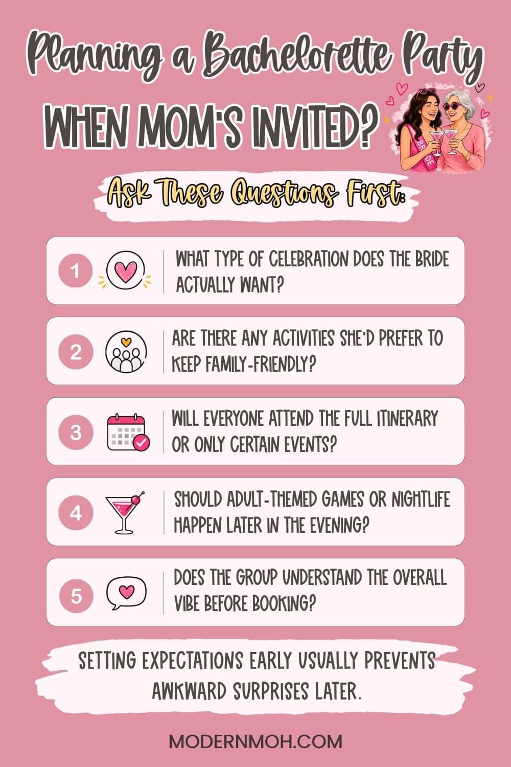 How to Plan a Mixed-Age Bachelorette Party Without Leaving Anyone Out