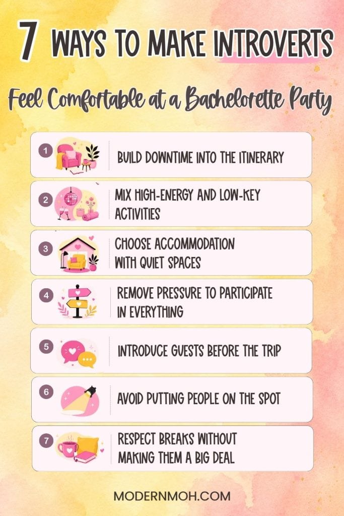 7 Ways to Make Introverts Feel Comfortable at a Bachelorette Party