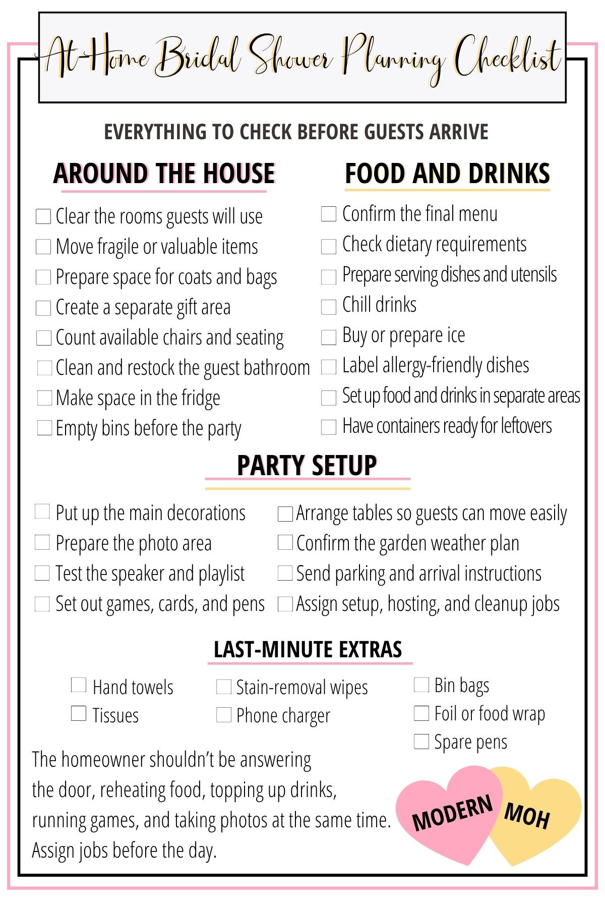 Bridal Shower Ideas at Home That Feel Special, Not Cramped