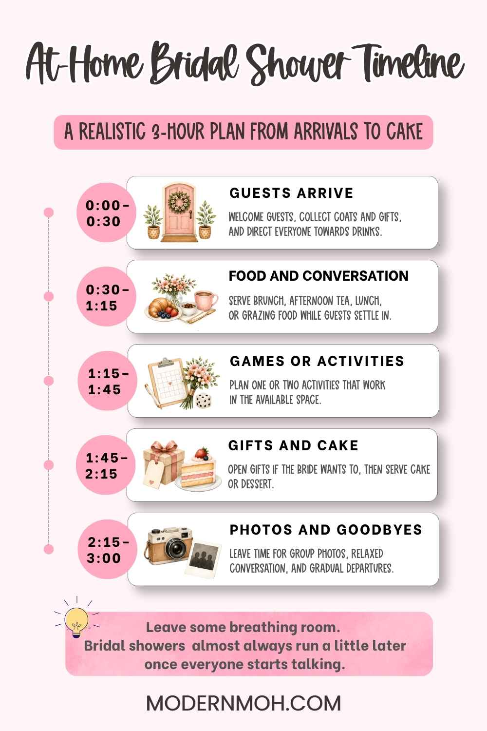 Bridal Shower Ideas at Home That Feel Special, Not Cramped