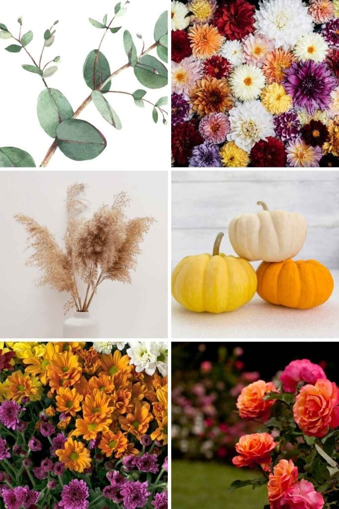 Fall Florals and Natural Decorations