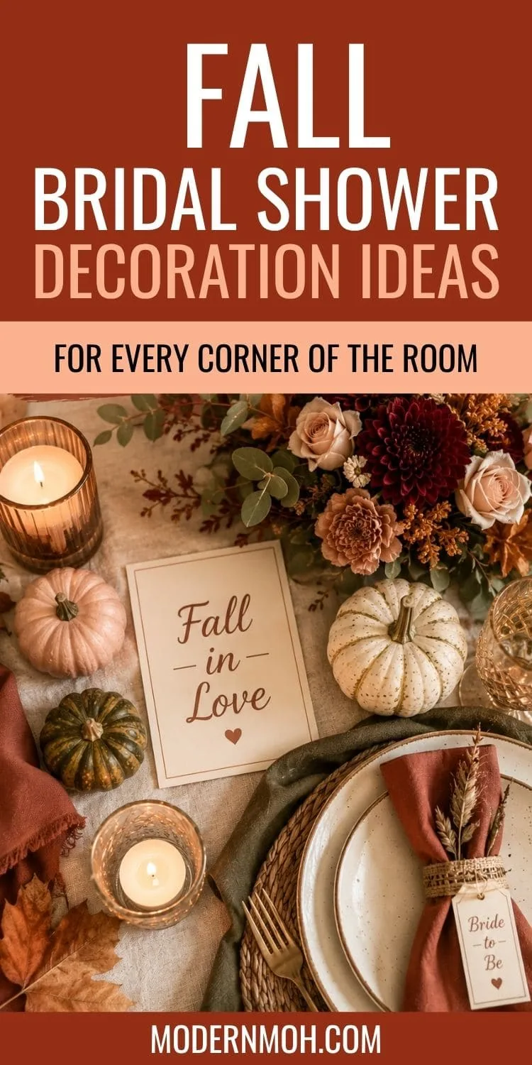 Fall Bridal Shower Decorations: 8 Cozy Ideas for a Beautiful Autumn Celebration