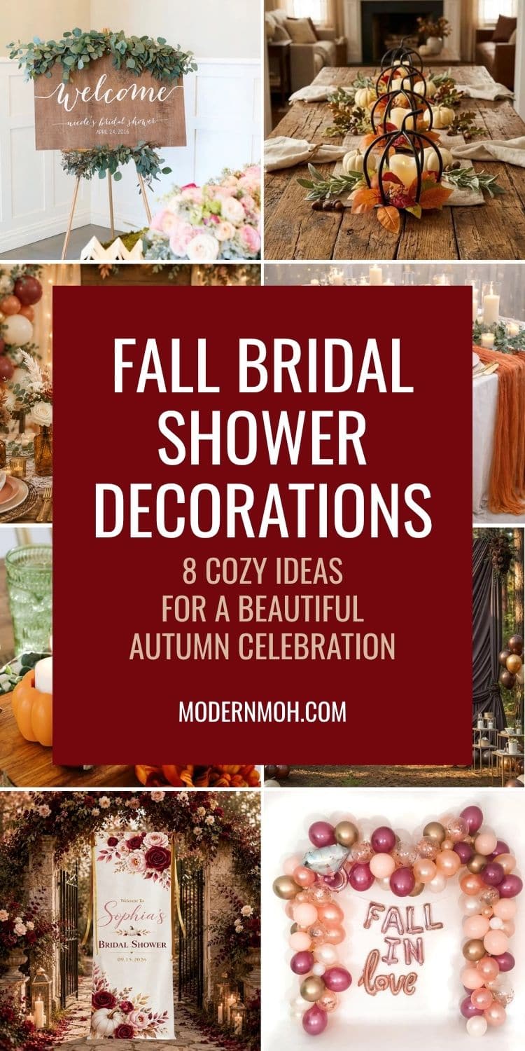 Fall Bridal Shower Decorations: 8 Cozy Ideas for a Beautiful Autumn Celebration