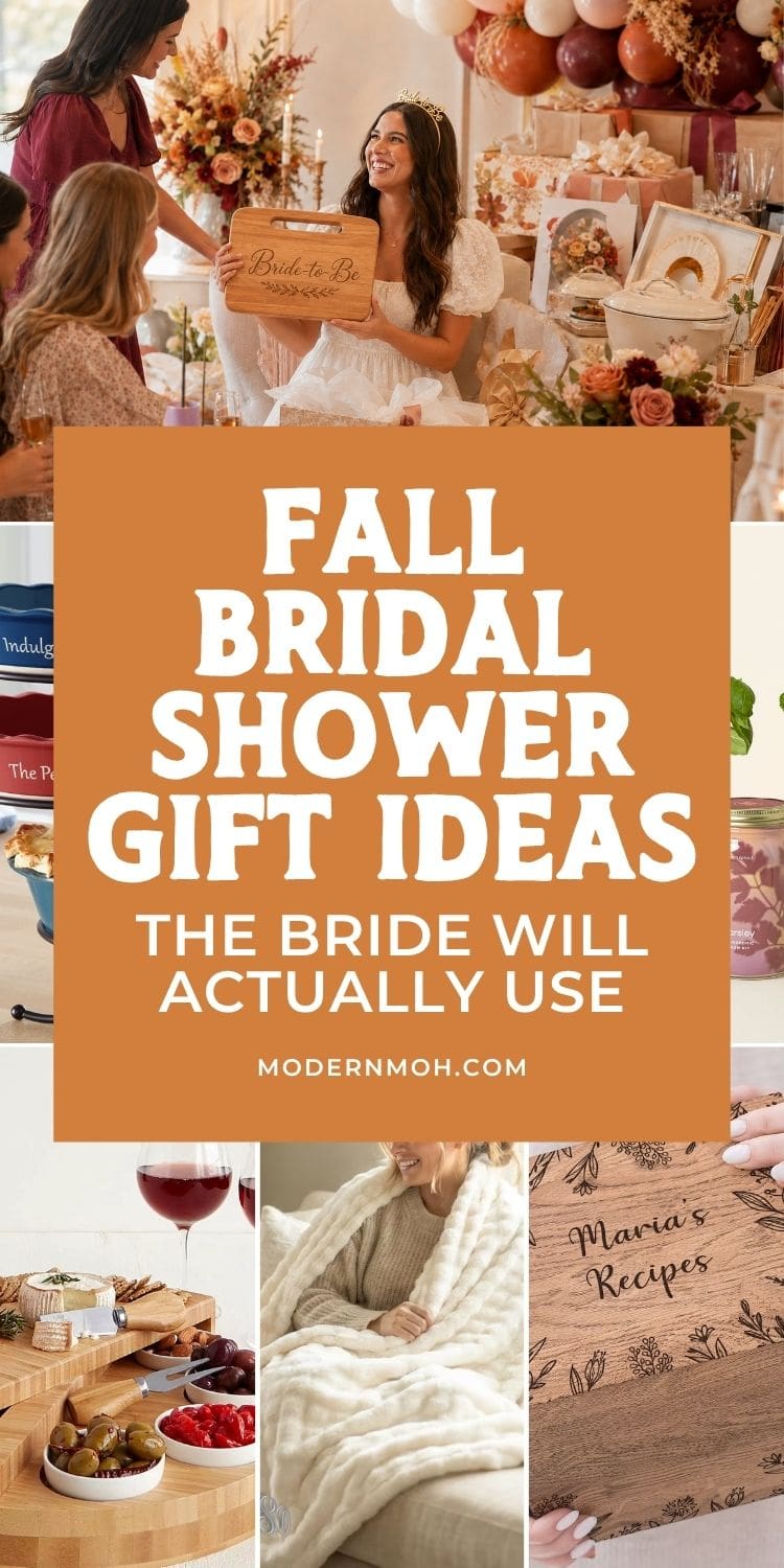 12 Fall Bridal Shower Gift Ideas the Bride Will Actually Use