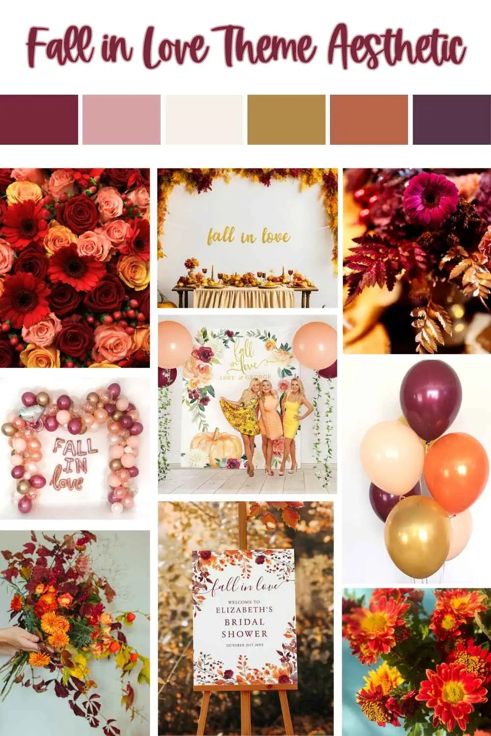 Fall in Love Bridal Shower Ideas & Theme Inspiration