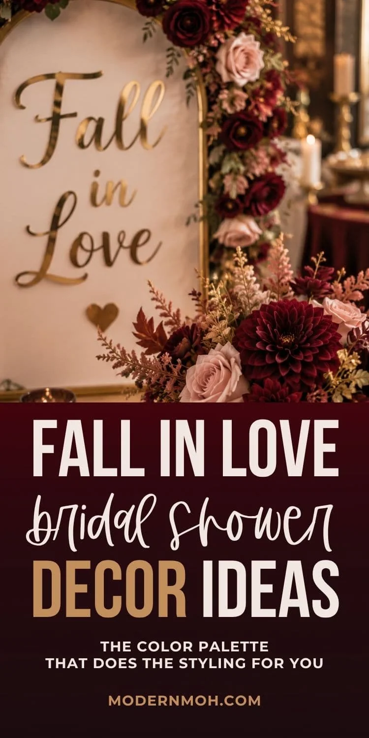 Fall in Love Bridal Shower Ideas & Theme Inspiration