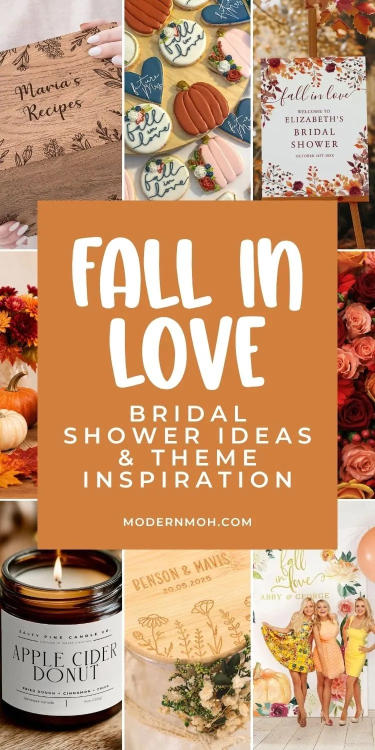 Fall in Love Bridal Shower Ideas & Theme Inspiration