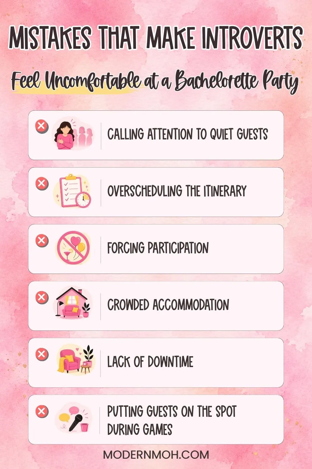 Bachelorette Party for Introverts: How to Make Everyone Feel Comfortable