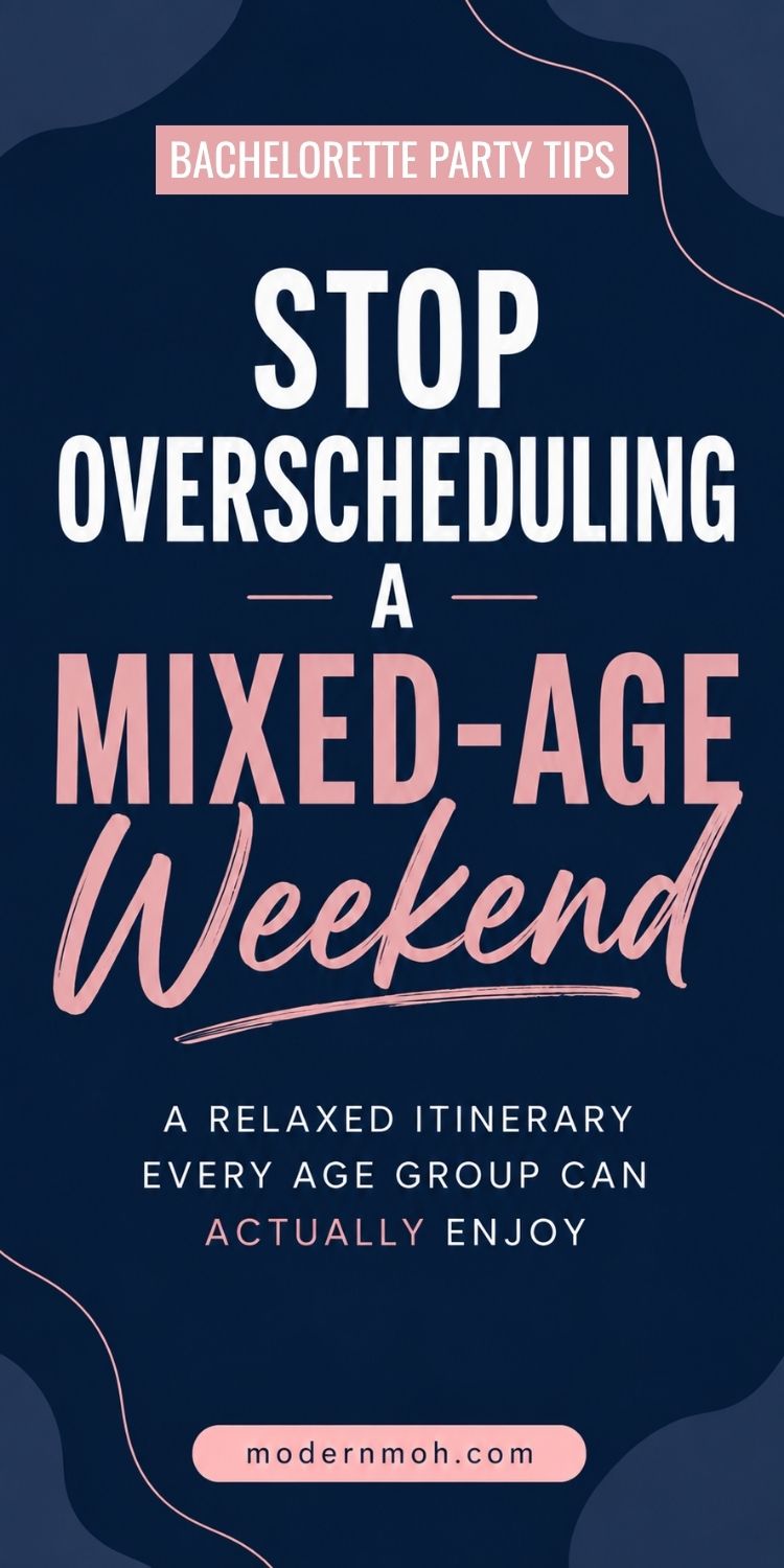 How to Plan a Mixed-Age Bachelorette Party Without Leaving Anyone Out