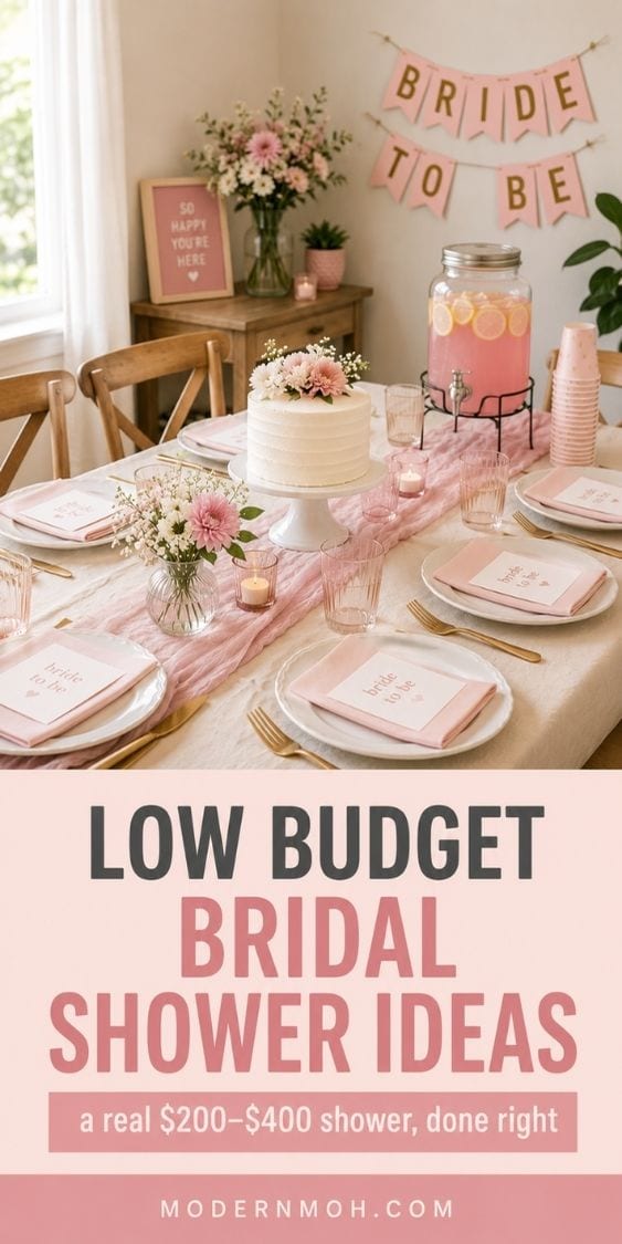 How to Plan a Bridal Shower on a Budget Without It Feeling Cheap