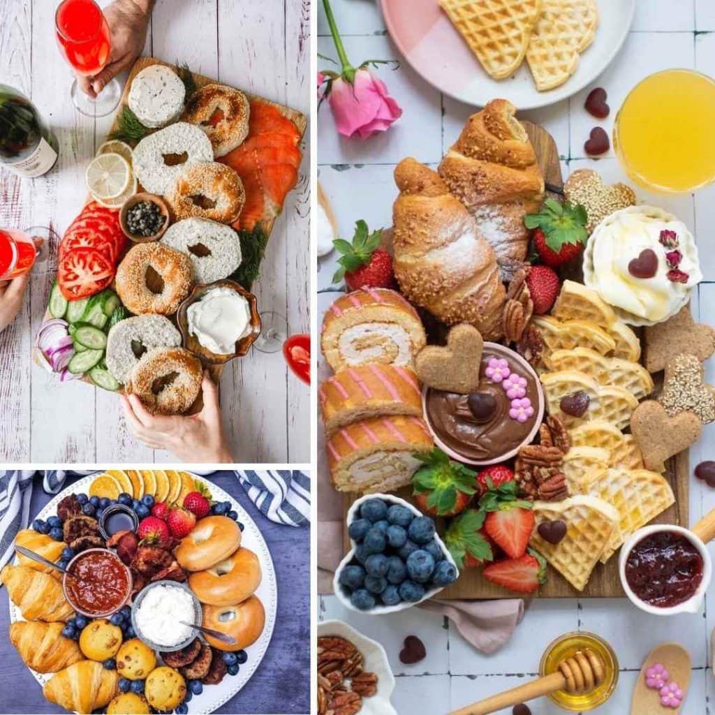 Bridal shower Brunch food Board ideas