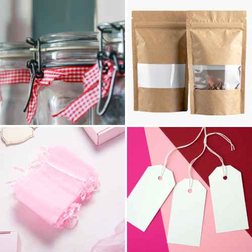 DIY Bridal Shower Favors packaging