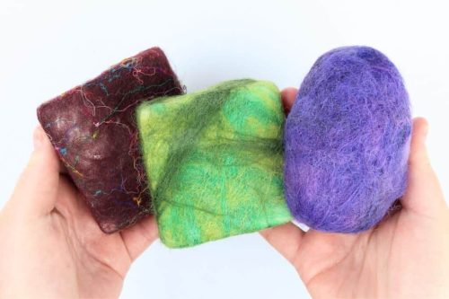 Felted Soap Bars