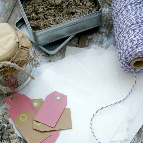 DIY Floral Tea Favor