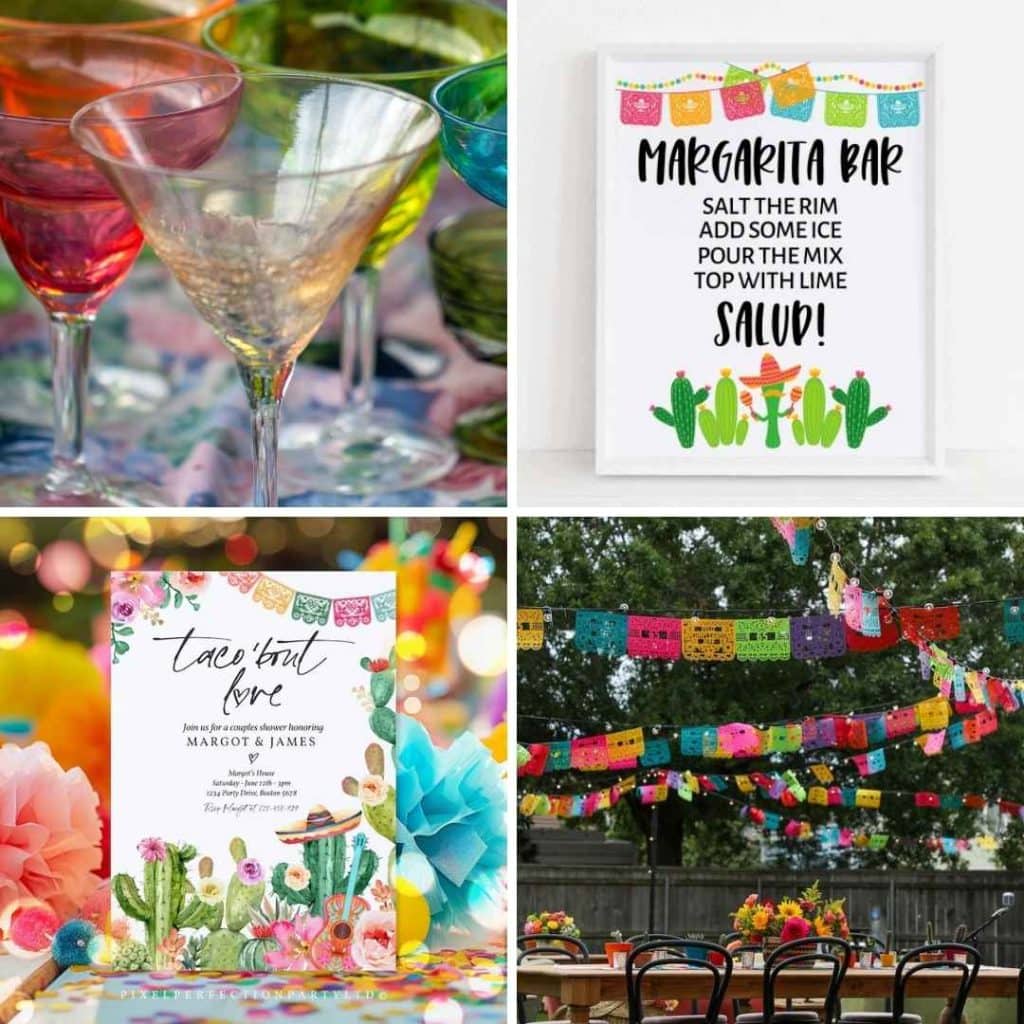 collage about 4 Taco 'Bout Love Fiesta essential products